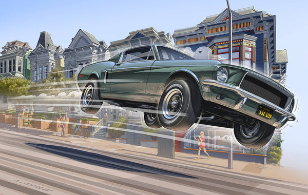 Peinture FORD Mustang Steve McQueen BULLITT