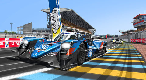 Peinture ALPINE A470 Le Mans 2018 - Alpine automative Painting