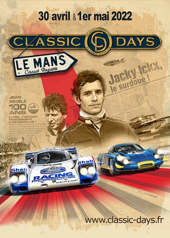 Puzzle voiture Guillaume LOPEZ - Classic Days 2022 - Jacky Ickx