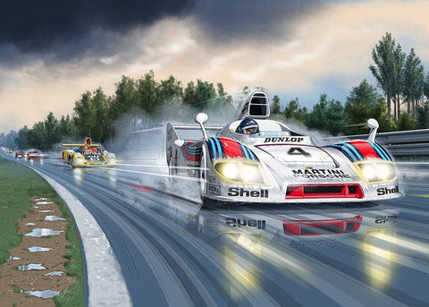 Jeu Puzzle Porsche 936 - Jacky Ickx - Peintre Guillaume LOPEZ